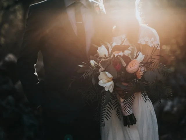 Wedding reception with custom fragrance experience by Scentpression