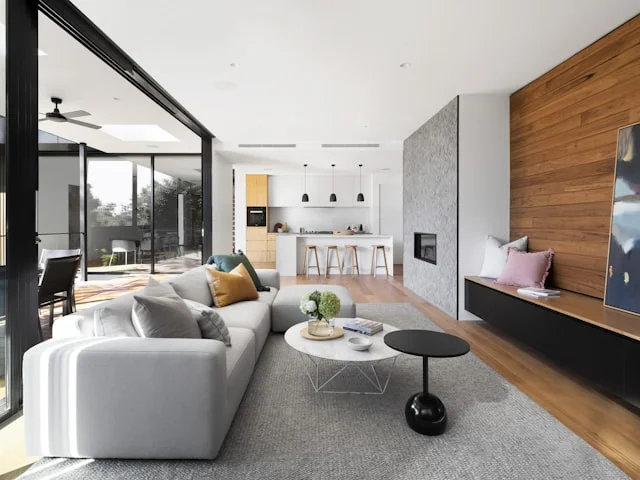 Luxury home with whole home scent system by Scentpression