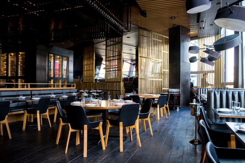 Upscale restaurant dining room with ambient scent design by Scentpression